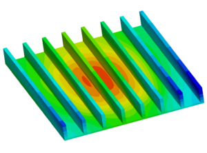 Cooling semiconductors simulation