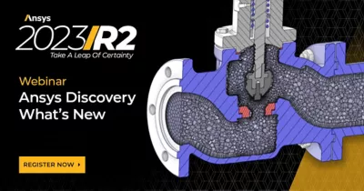 Ansys Discovery 2023 R2 includes breakthrough features that help customers innovate and explore new product concepts faster and more accurately.