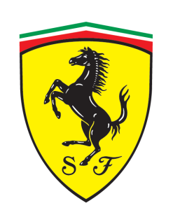 anyagok digitalizálása - Ferrari logó